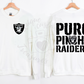 Puro Pinche Raiders Crewneck