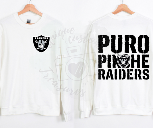 Puro Pinche Raiders Crewneck