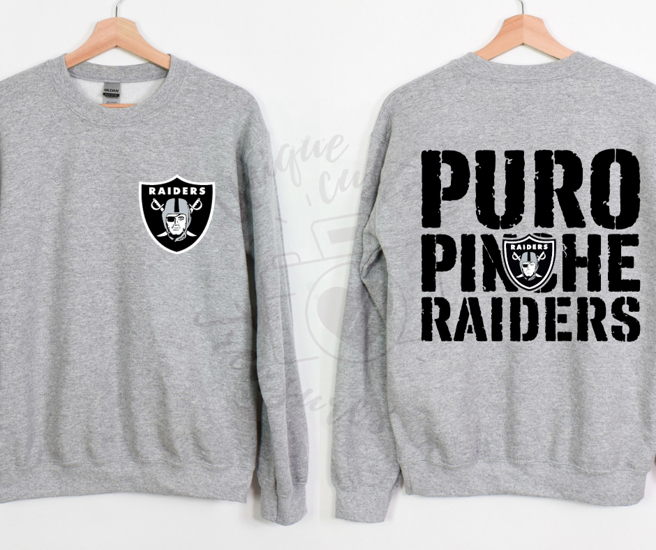 Puro Pinche Raiders Crewneck