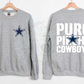 Puro Pinche Cowboys Crewneck