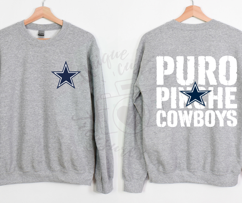 Puro Pinche Cowboys Crewneck