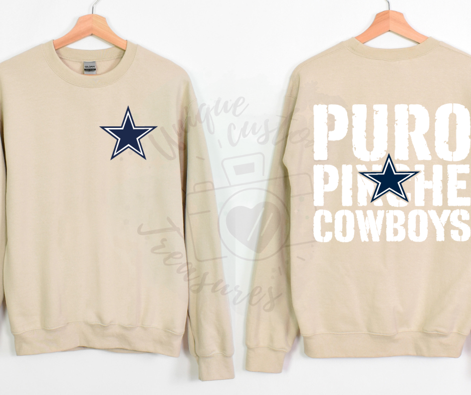 Puro Pinche Cowboys Crewneck